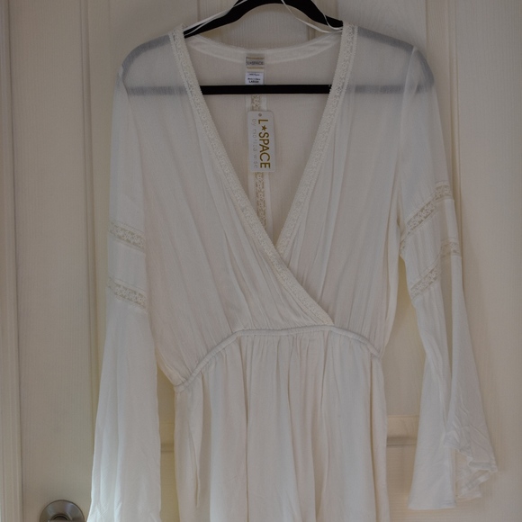 L*Space Swim LOVESTRUCK Boho Festival Romper - Picture 5 of 10